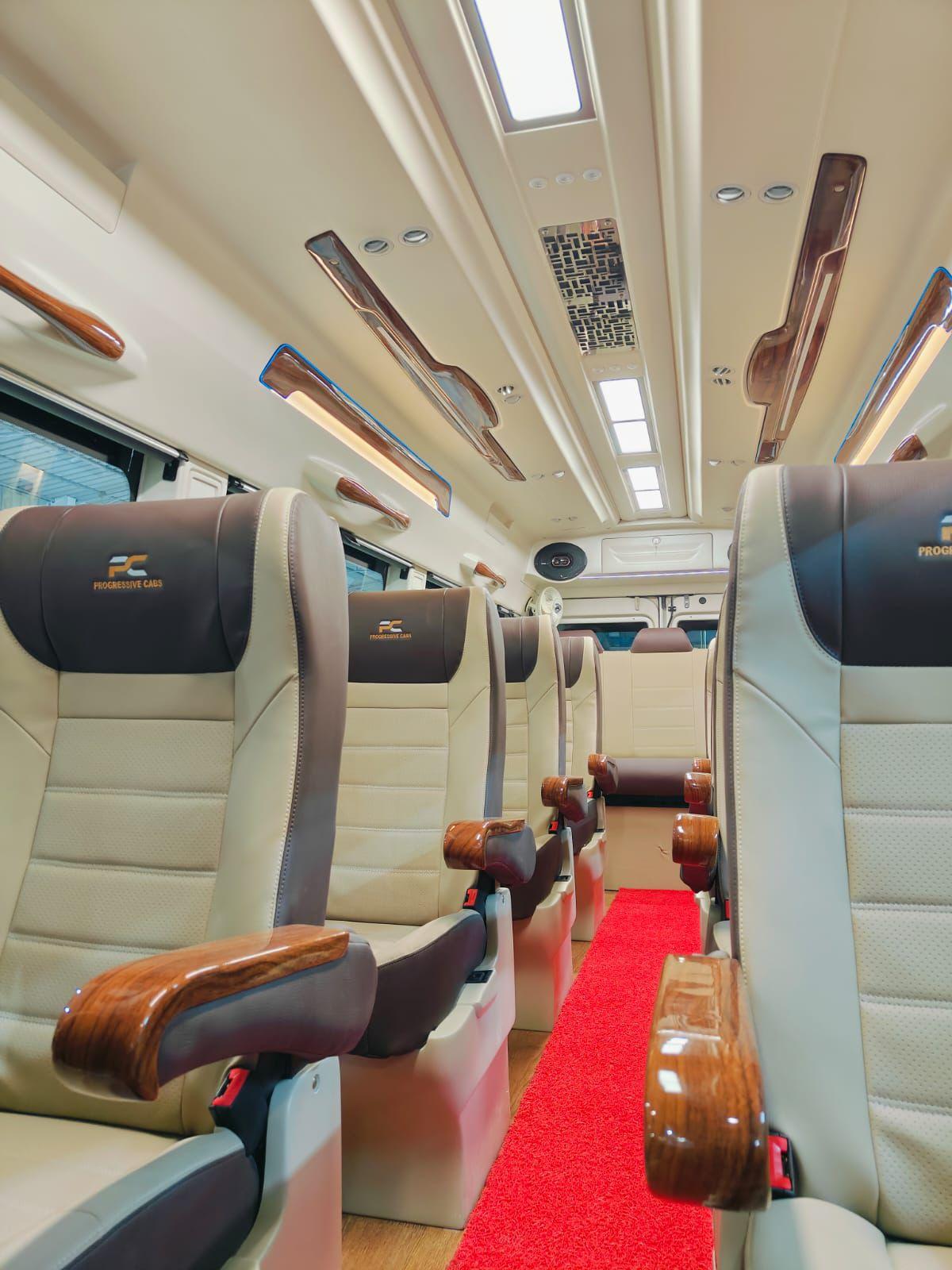 Tempo Travellar Beige Brown Seating Potrait