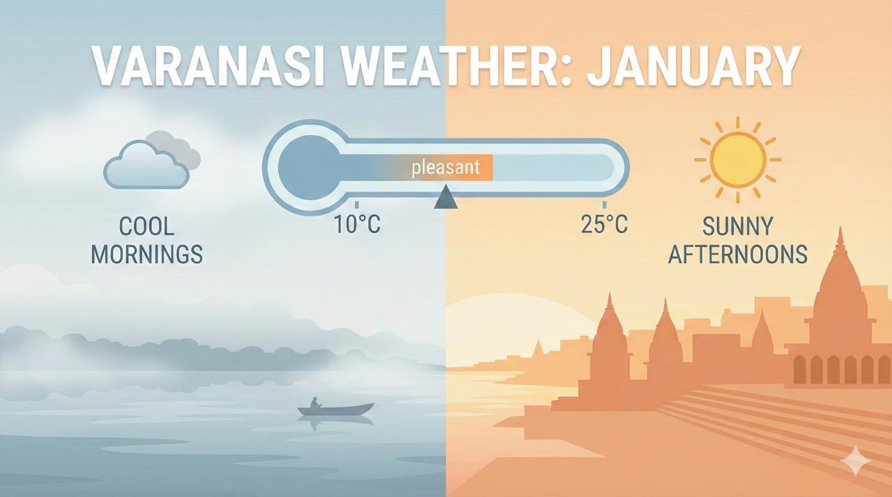 Varanasi Weather January Lscape