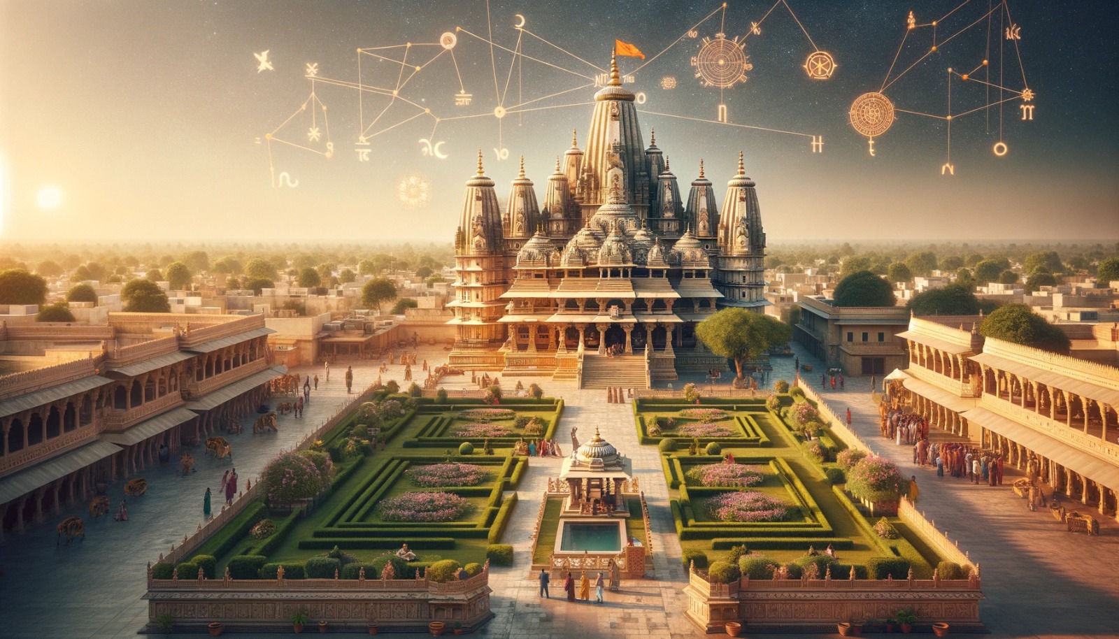 Kashi Vishwanath Corridor – Start of Circuit Kashi Vishwanath corridor approach